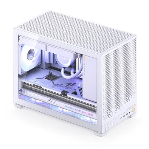 Case JONSBO D32 PRO White | M-ATX | Mini Tower | VGA 365mm